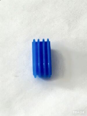 औद्योगिक उपकरण के लिए नीले सिलिकॉन एंटी-व्हाइब्रेशन पैड कस्टम रबर गास्केट