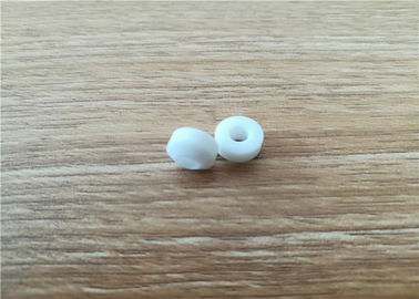 कस्टम मशीनिंग PTFE भाग PTFE हे रिंगिंग / सफेद PTFE जवानों Teflon हे अंगूठी