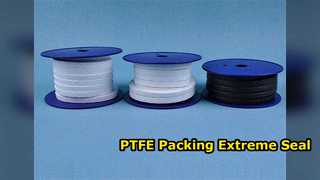 शुद्ध PTFE पैकिंग थर्मल इन्सुलेशन संपीड़न प्रतिरोध